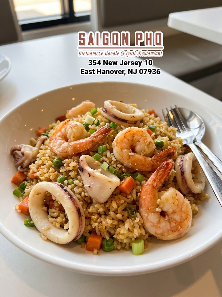 Seafood Fried Rice / Cơm Chiên Hải Sản